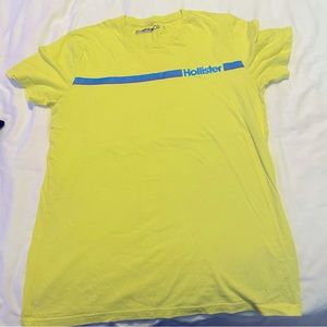 Hollister tshirt with blue logo